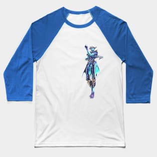 Overwatch Sombra Rime Skin Baseball T-Shirt